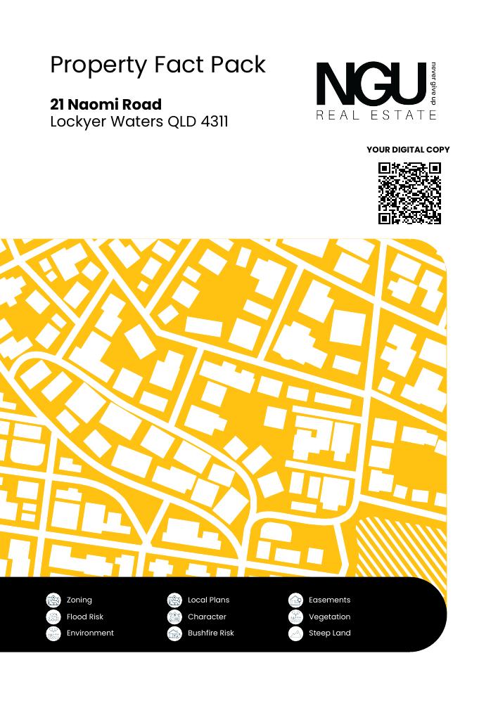 Develo Report cover โ 21 Naomi Road, Lockyer Waters